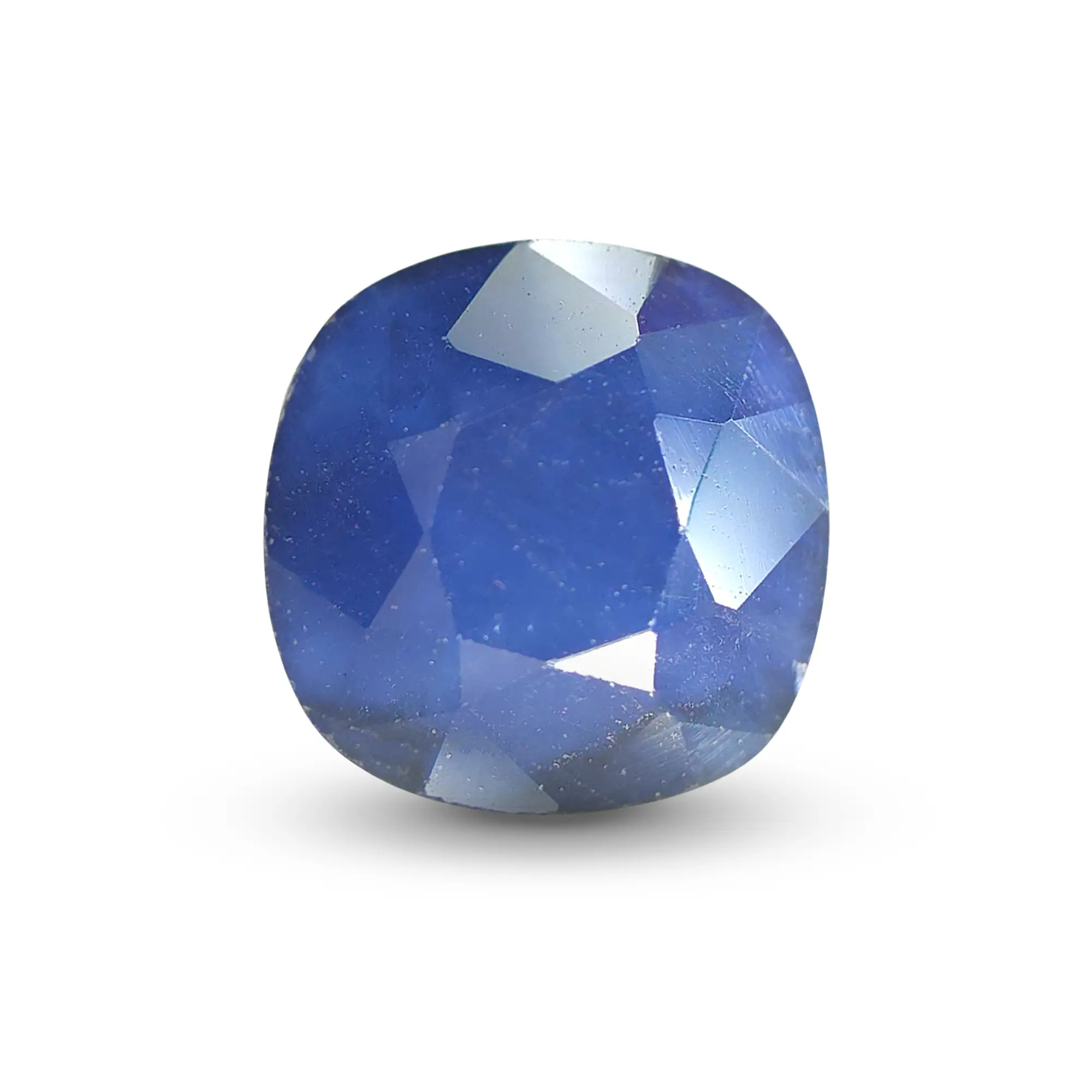 Natural Blue Sapphire (Neelam) 1.34 Ct, Cushion, Thailand – Beryllium-diffused, IGTL Certified – front view thumbnail
