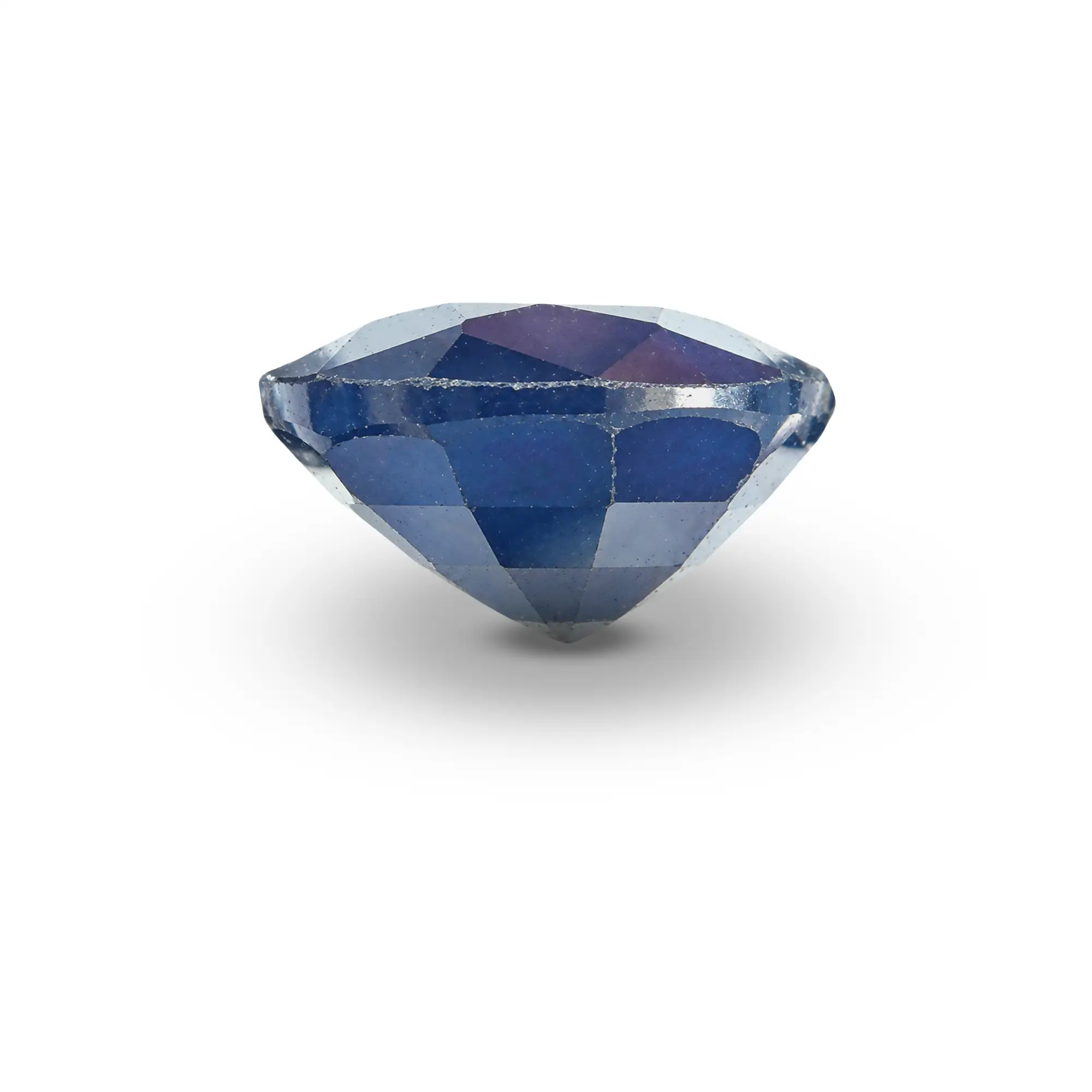 Natural Blue Sapphire (Neelam) 1.34 Ct, Cushion, Thailand – Beryllium-diffused, IGTL Certified – front view thumbnail