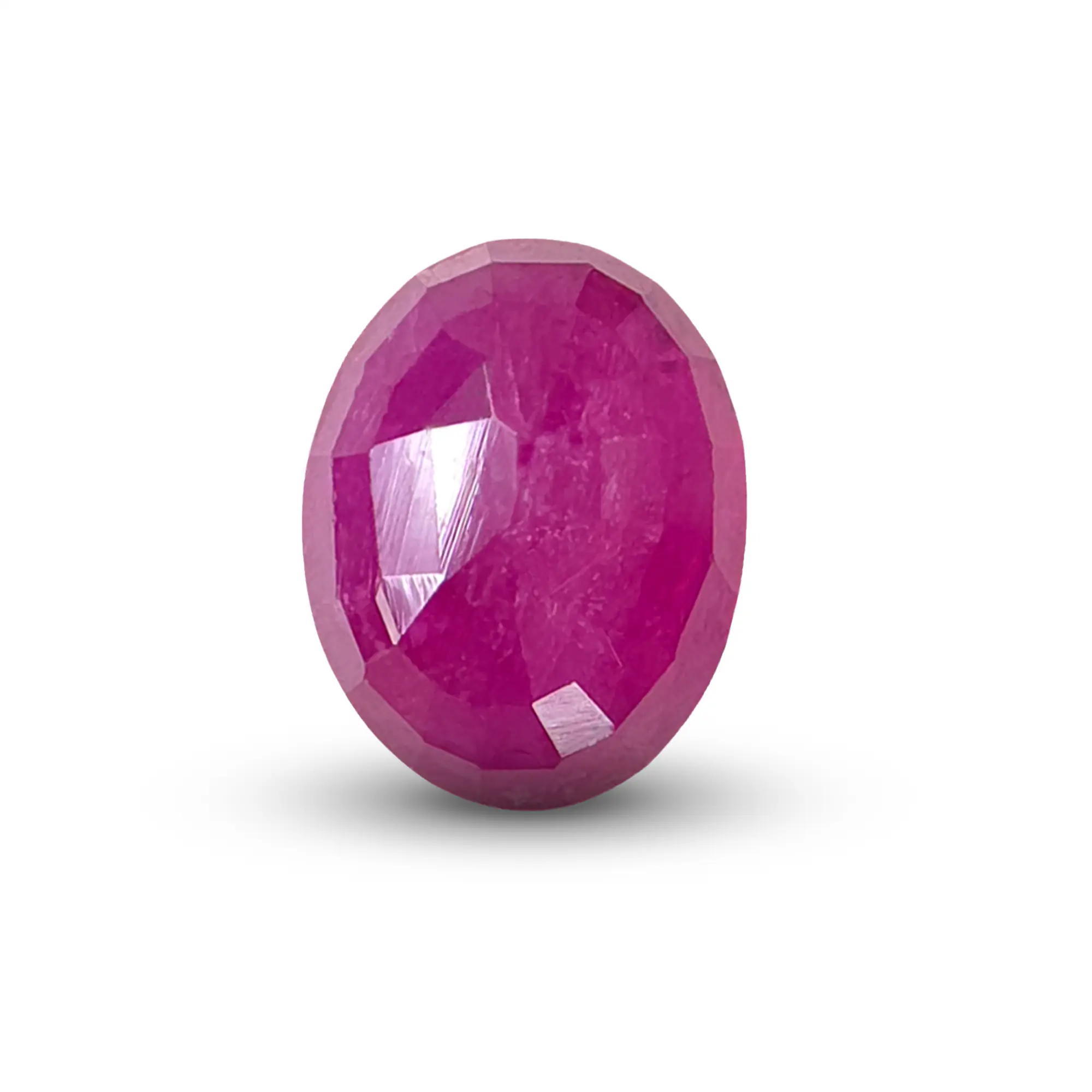 Natural Ruby (Manik) 1.85 Ct, Oval, Burma – IGTL Certified – front view thumbnail