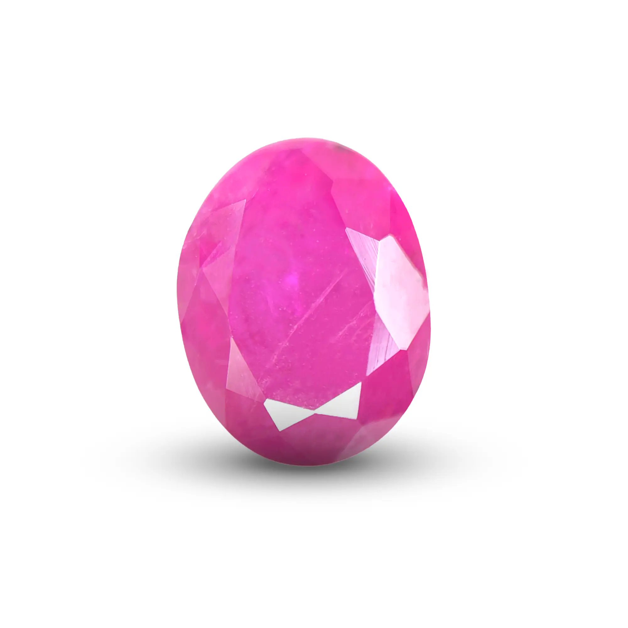 Natural Ruby (Manik) 1.69 Ct, Oval, Burma – IGTL Certified – front view thumbnail