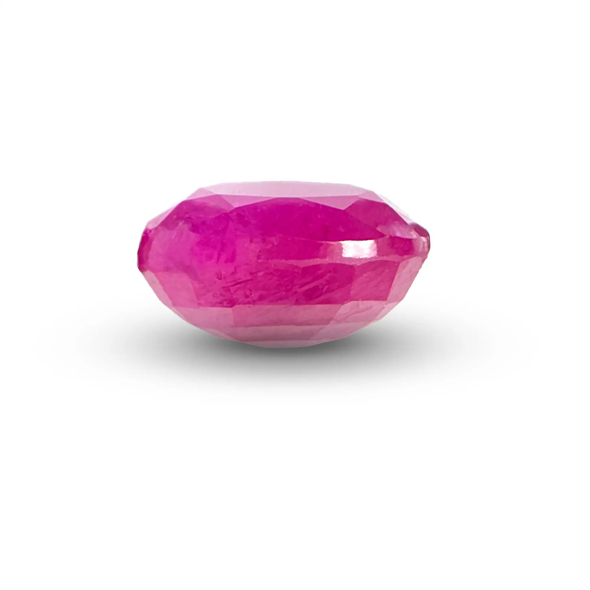 Natural Ruby (Manik) 1.69 Ct, Oval, Burma – IGTL Certified – front view thumbnail