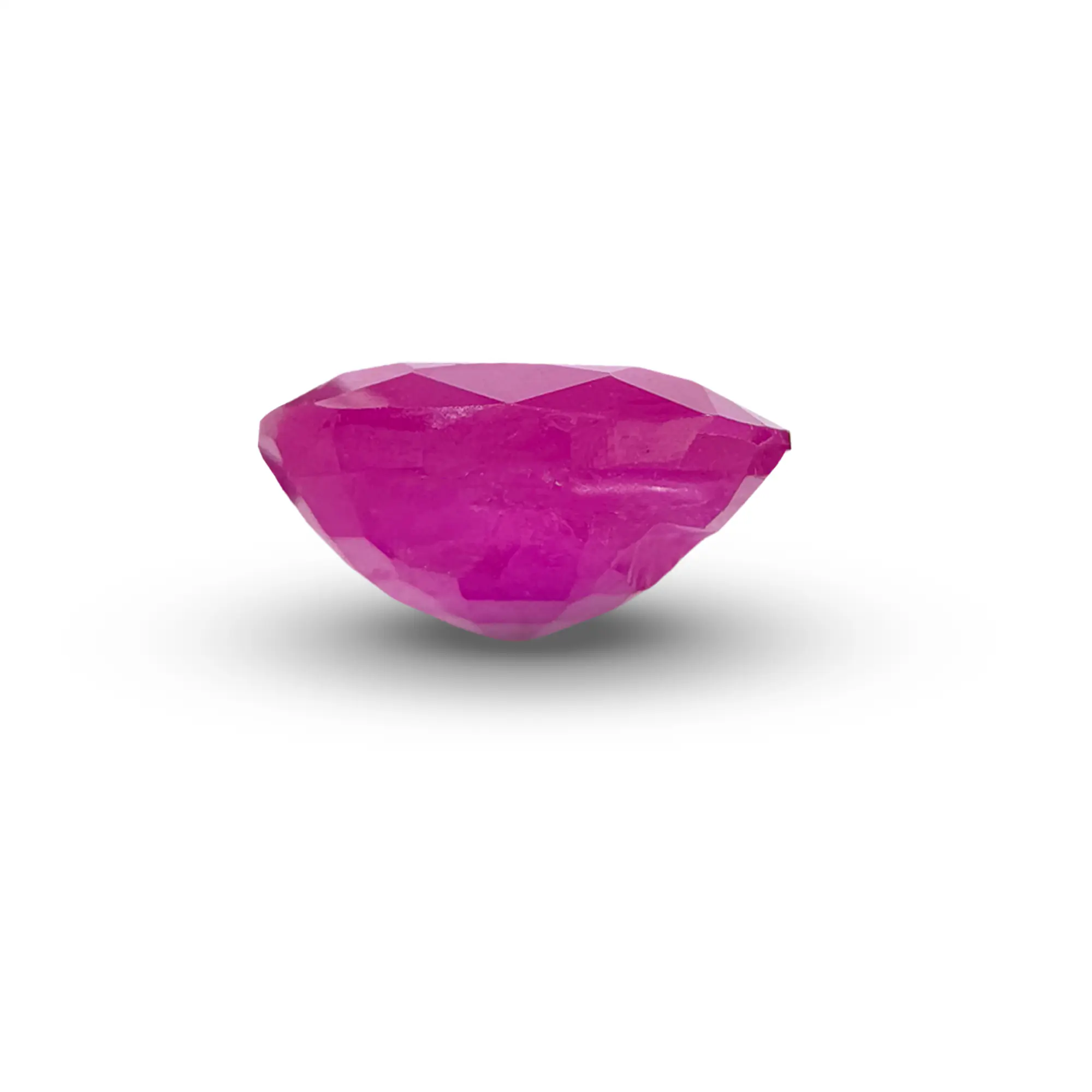 Natural Ruby (Manik) 2.78 Ct, Oval, Burma – IGTL Certified – front view thumbnail