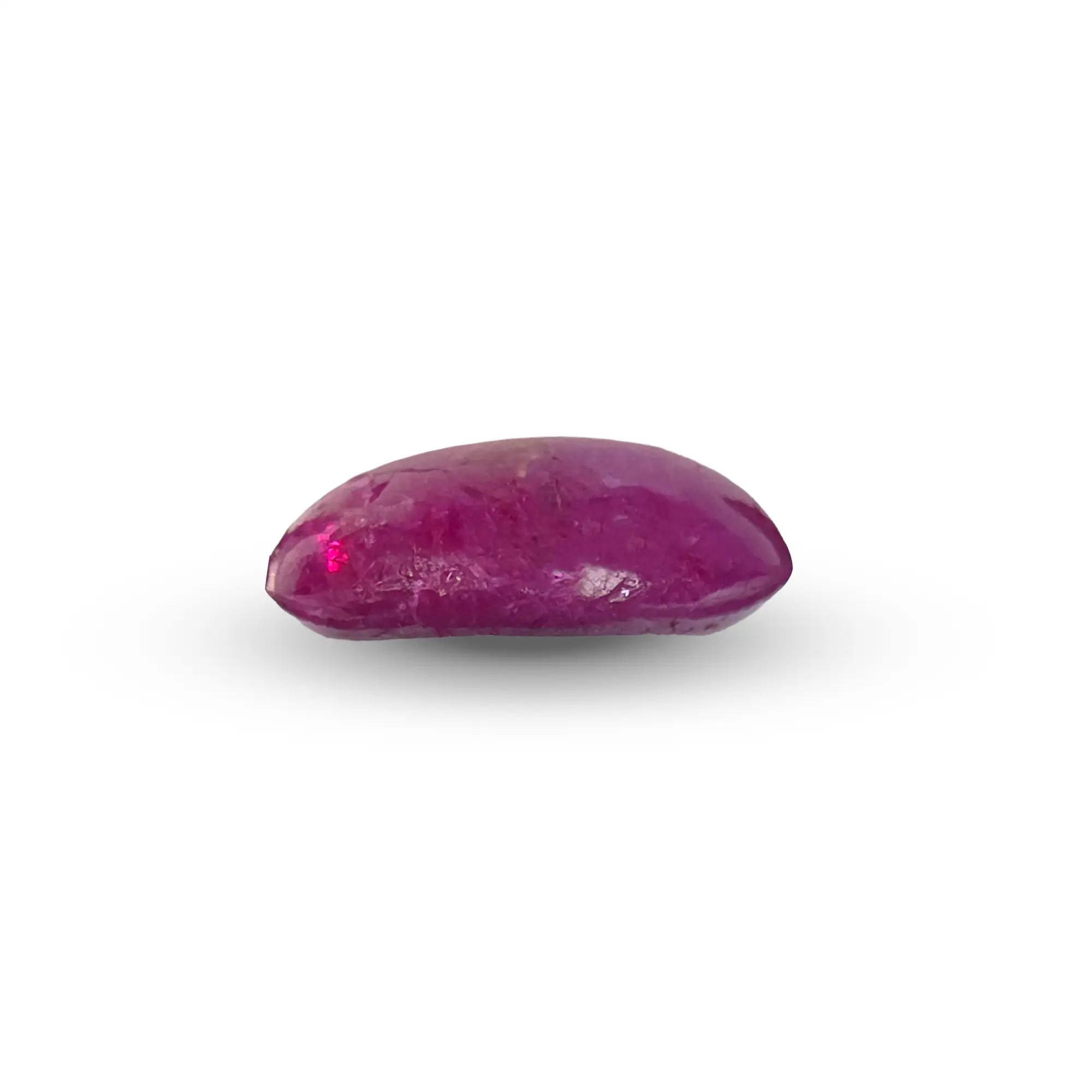 Natural Unheated Ruby (Manik) 2.28 Ct, Hollow, Burma – IGTL Certified – front view thumbnail