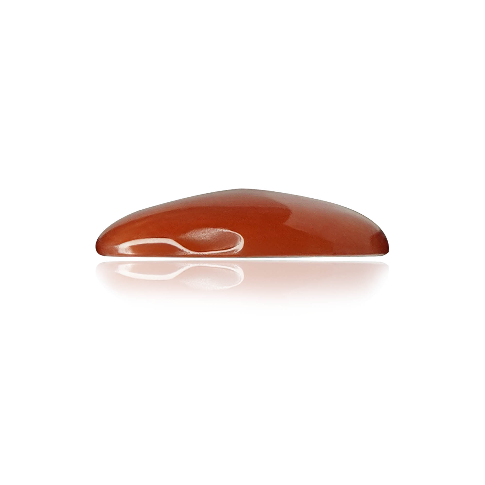 Natural Red Coral (Moonga) 2.29 Ct, Oval, Japanese (Lot CO058) – IGTL Certified – front view thumbnail