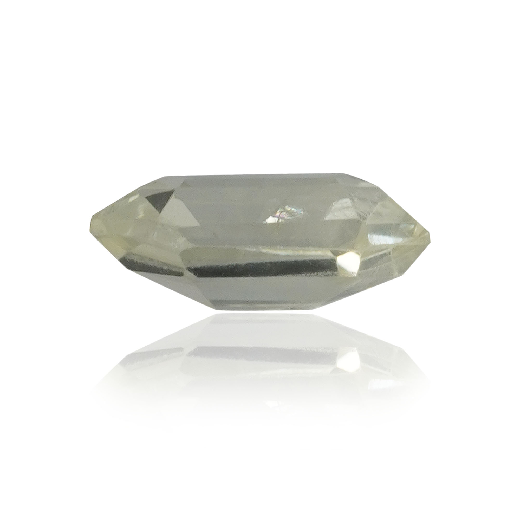 Natural Unheated Yellow Sapphire (Pukhraj) 0.97 Ct, Oval, Ceylon – IGTL Certified – front view thumbnail