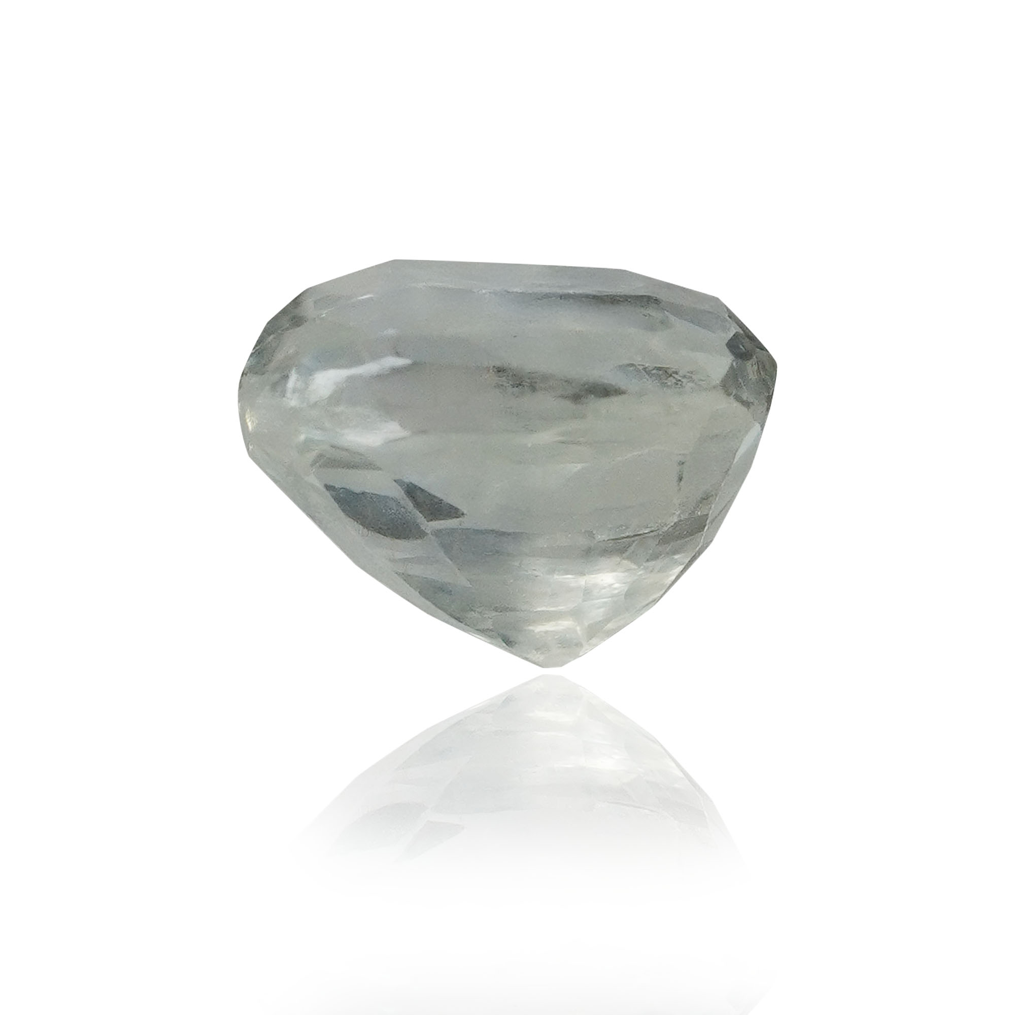 Natural Unheated White Sapphire 1.09 Ct, Cushion, Ceylon – IGTL Certified – front view thumbnail
