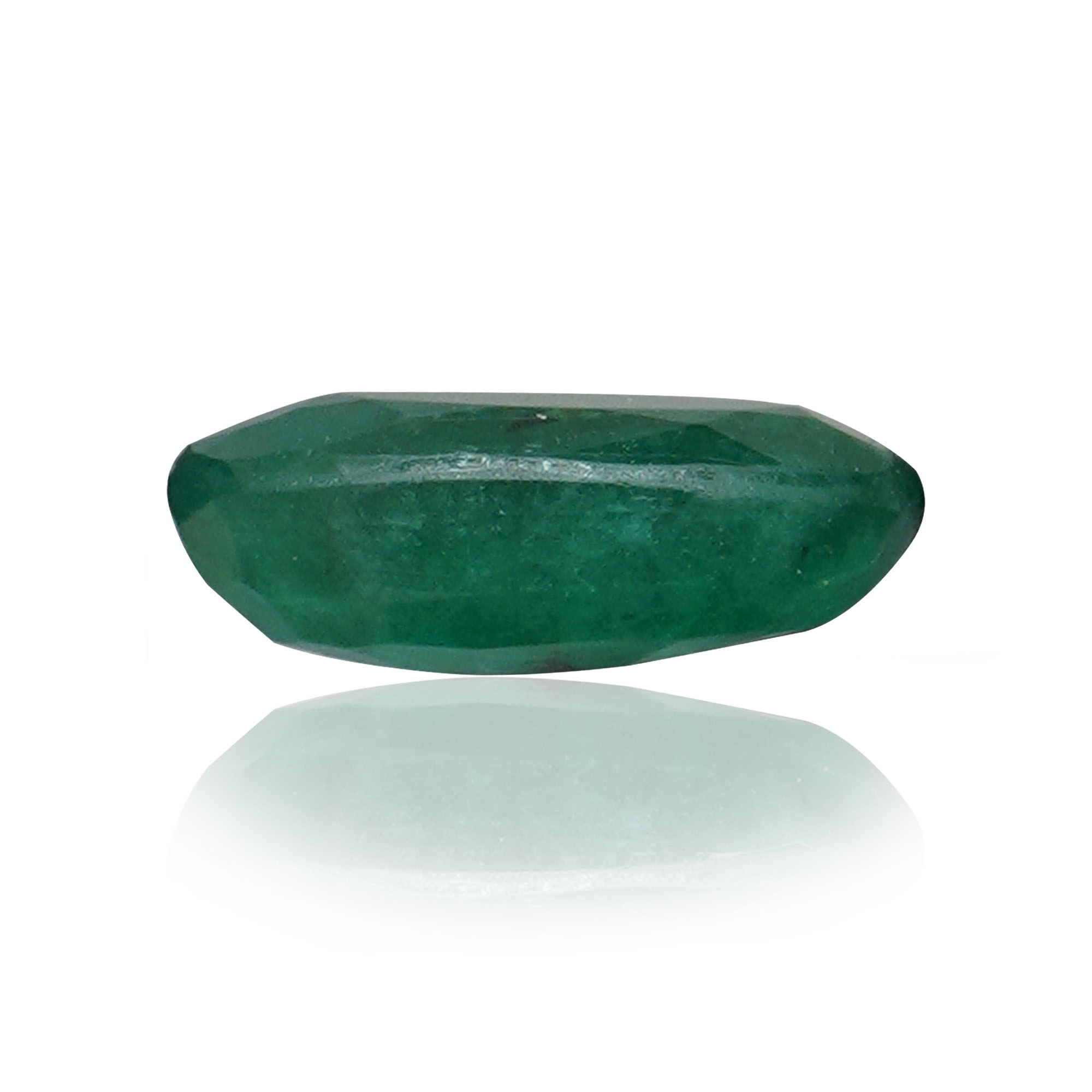 Natural Emerald (Panna) 2.41 Ct, Oval, Zambia – IGTL Certified – front view thumbnail