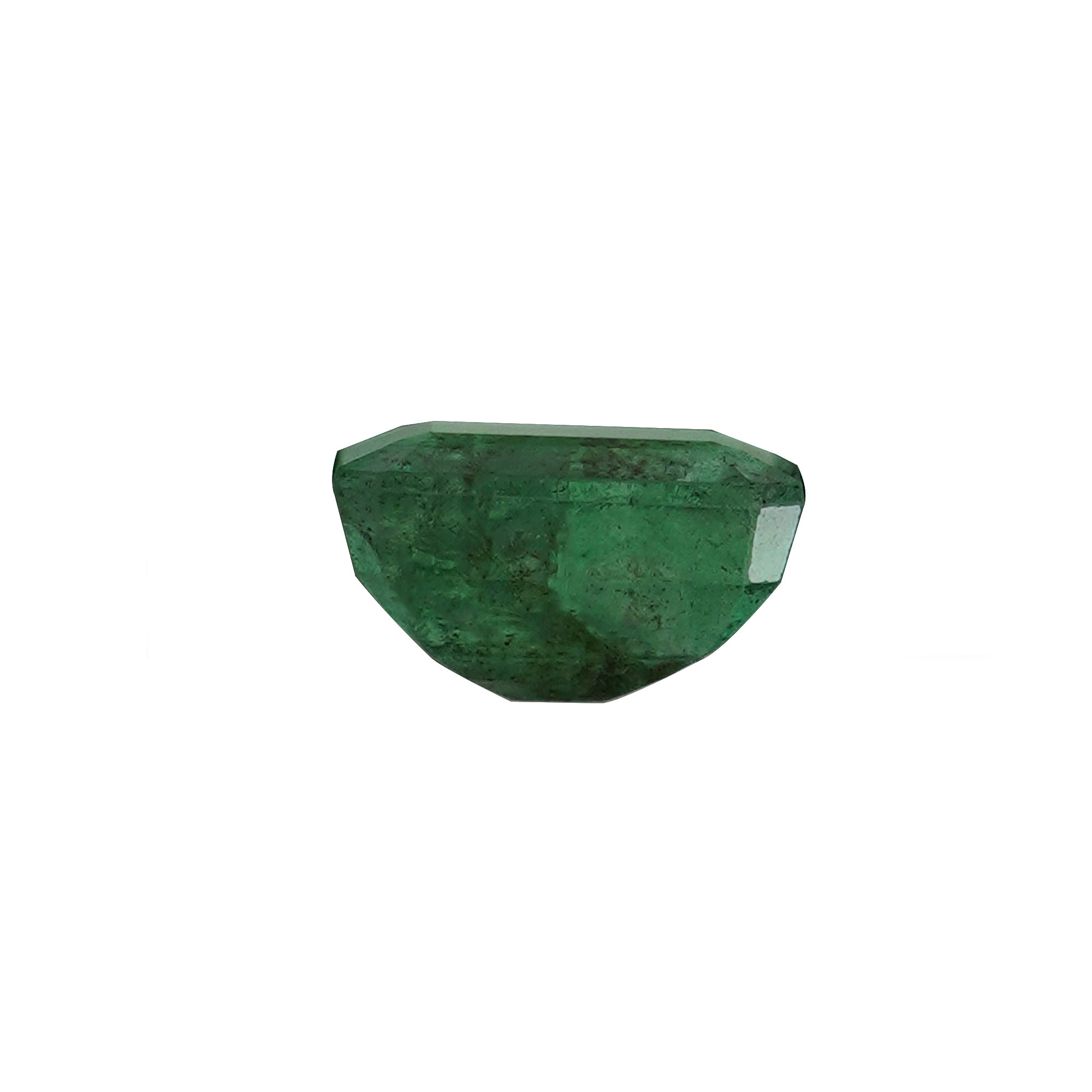 Natural Emerald (Panna) 2.59 Ct, Octagon, Zambia – IGTL Certified – front view thumbnail
