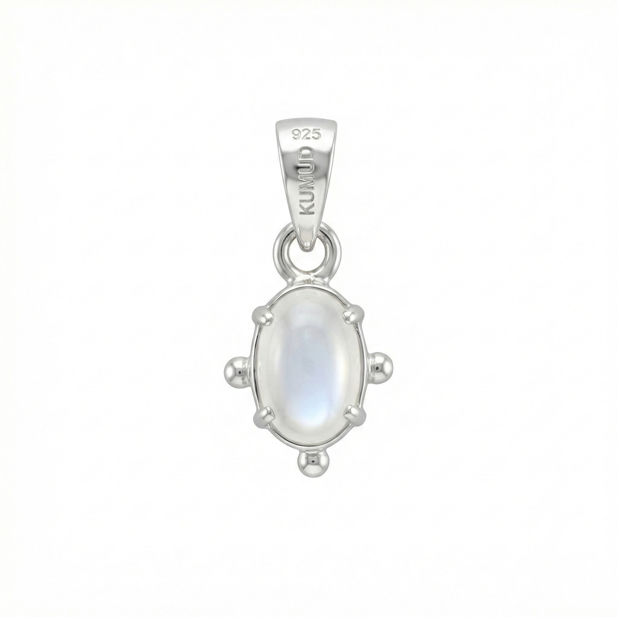Moonstone Pendant in Silver (Design K5-170) thumbnail