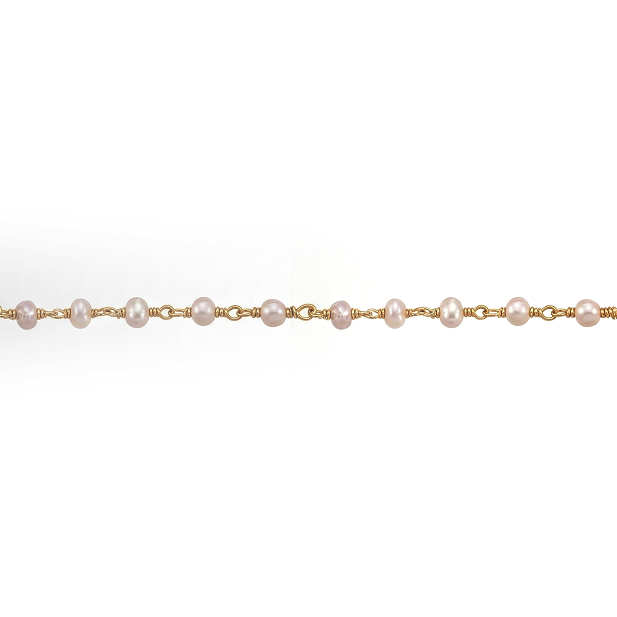 Pearl Antique Necklace and Earring Set in 22K Yellow Gold – 10.19 g thumbnail