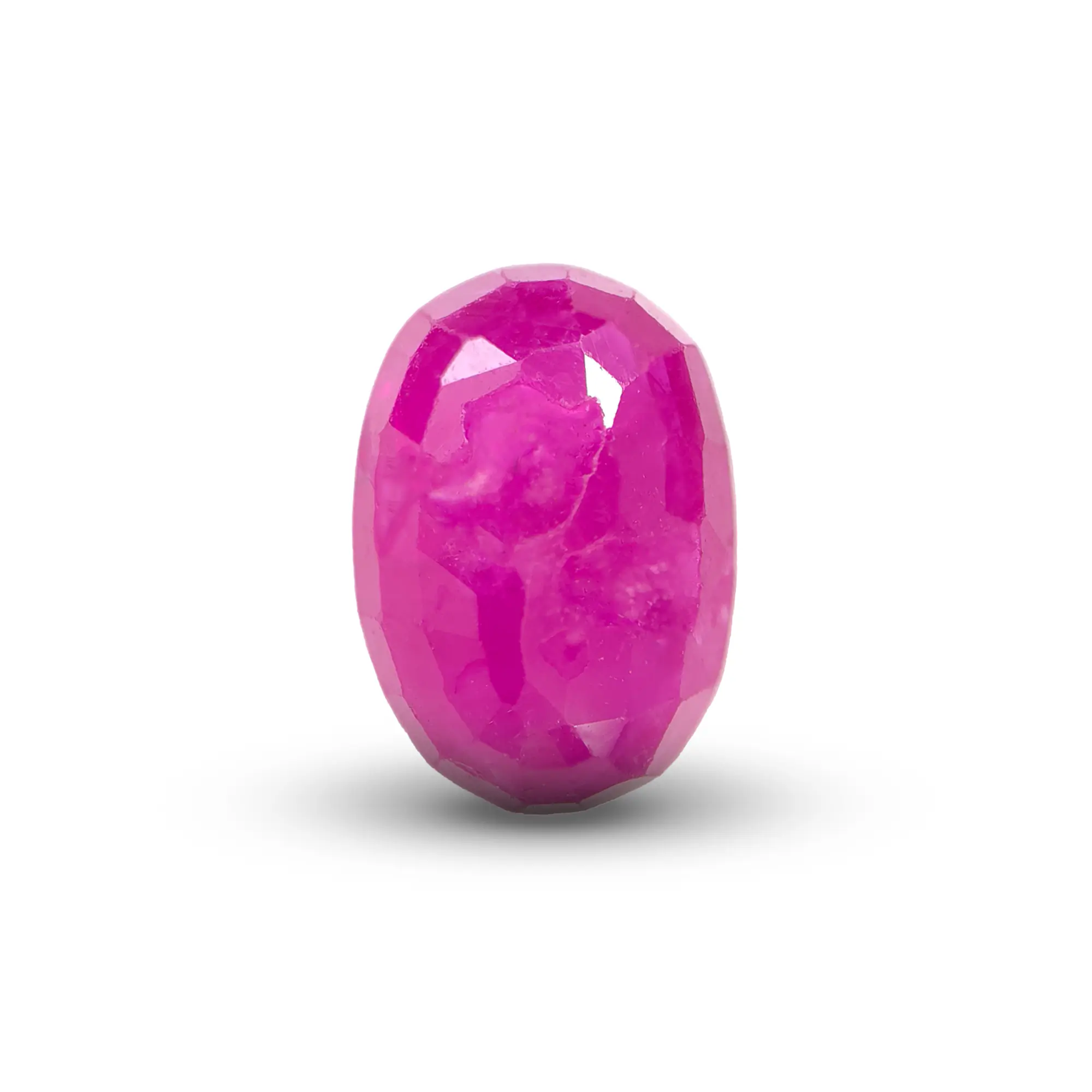 Natural Ruby (Manik) 2.16 Ct, Oval, Burma (Lot RU011) – IGTL Certified – front view thumbnail