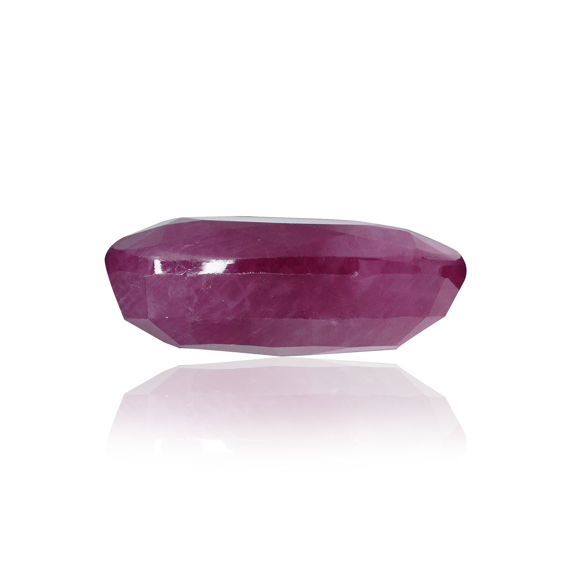 Natural Ruby (Manik) 3.3 Ct, Oval, Mozambique – IGTL Certified – front view thumbnail
