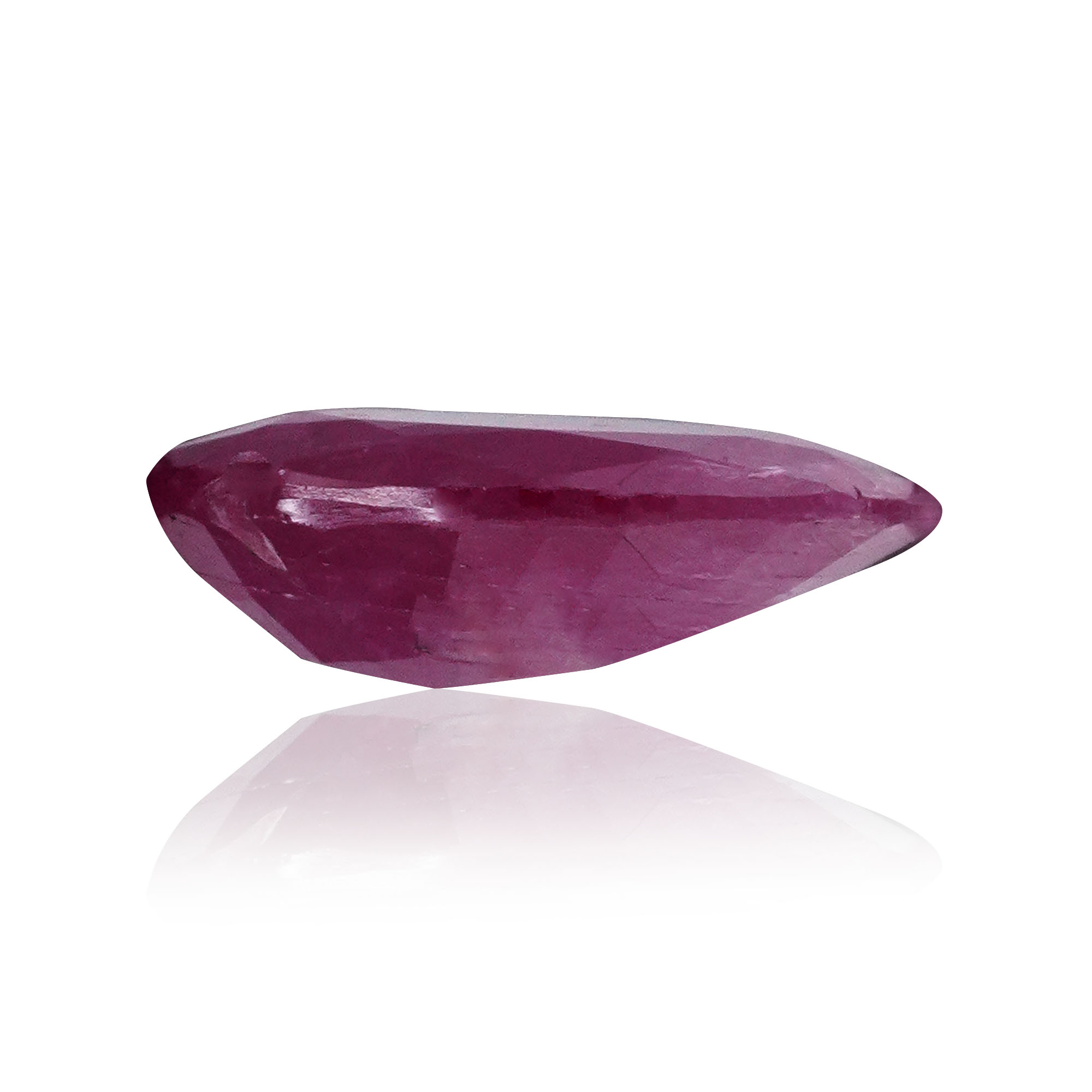 Natural Ruby (Manik) 2.22 Ct, Oval, Mozambique – IGTL Certified – front view thumbnail