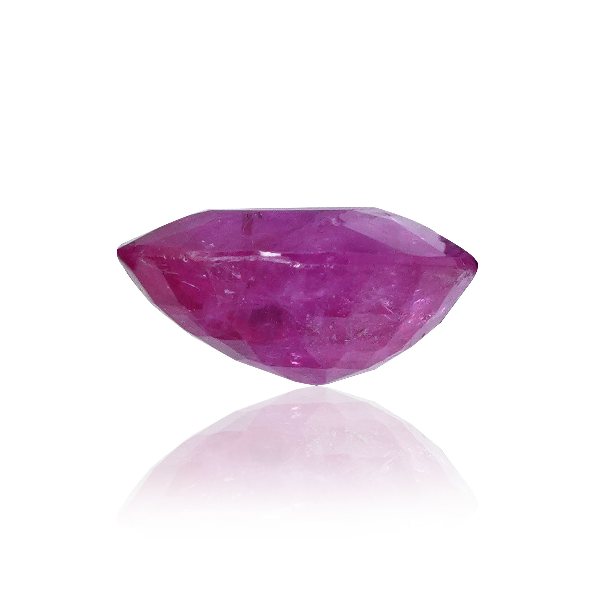 Natural Ruby (Manik) 1.13 Ct, Oval, Burma – IGTL Certified – front view thumbnail